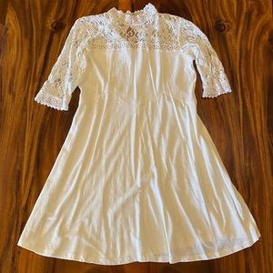 New! ASOS Lace and Crochet Dress sz 14